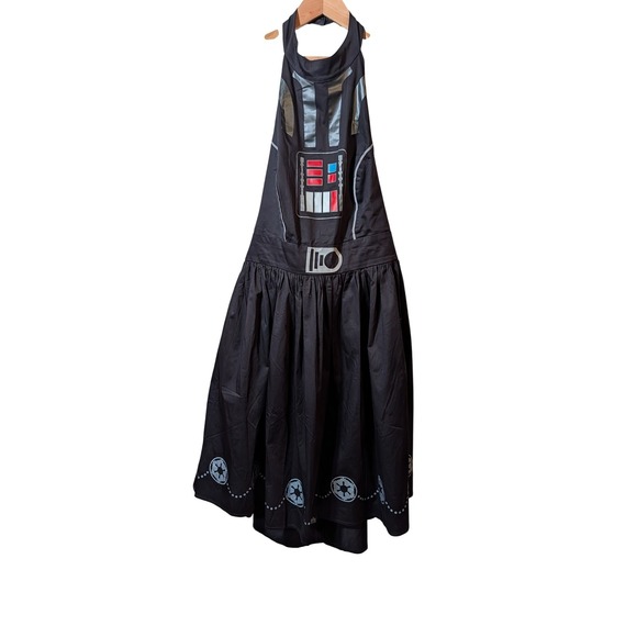 Disney Parks Dresses & Skirts - Disney Parks Star Wars Darth Vader Halter Dress The Dress Shop XL Black New